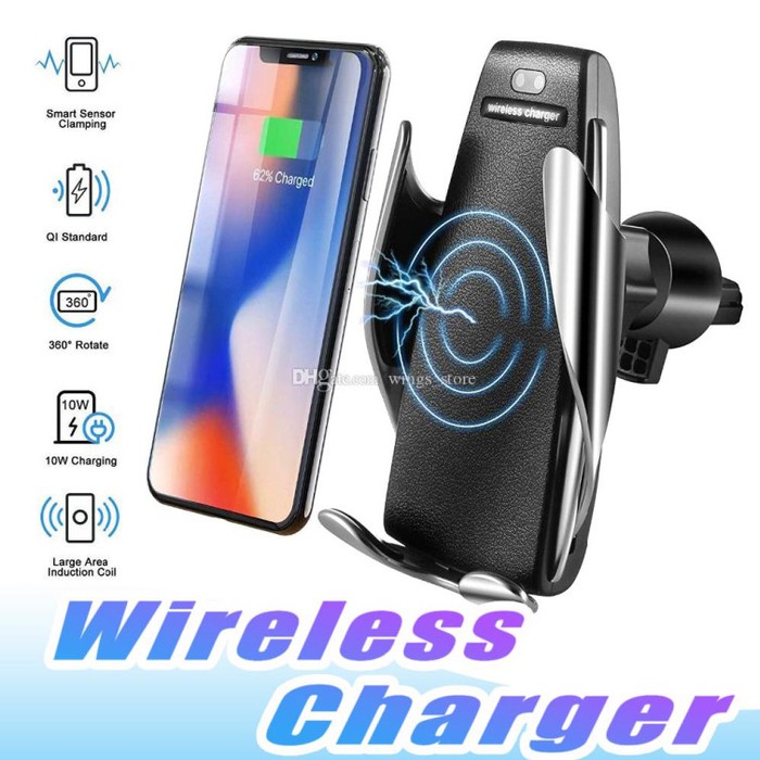 Car Holder Wireless Fast Charging Auto / Open Magic Smart Sensor