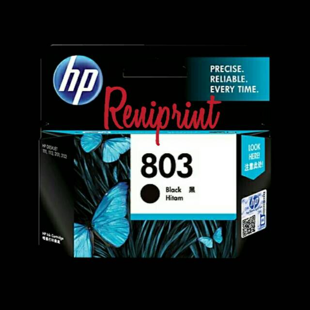 cartridge hp 803 black