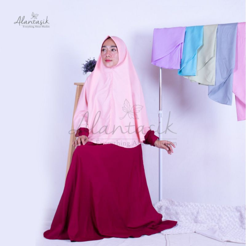 Alantasik - jilbab jumbo syari  UK L Super Silky / pet antem syra'i / R3