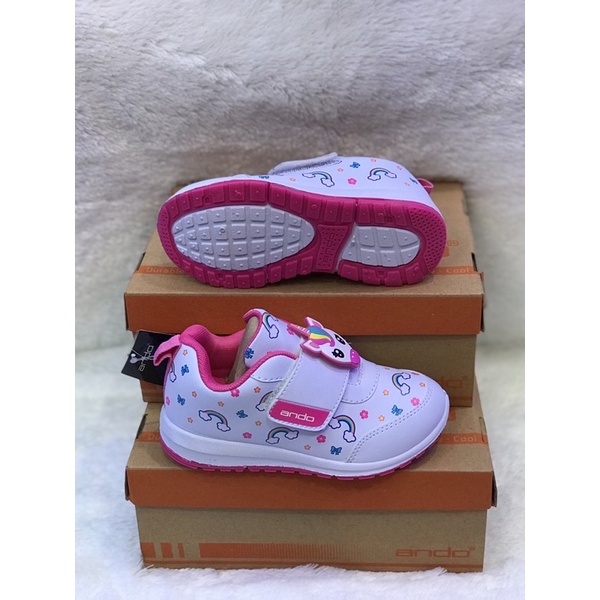 Sepatu sneakers anak paud ANDO ELINA 2warna sz 29-32