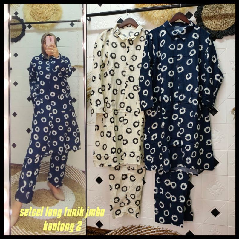Setcel long tunik