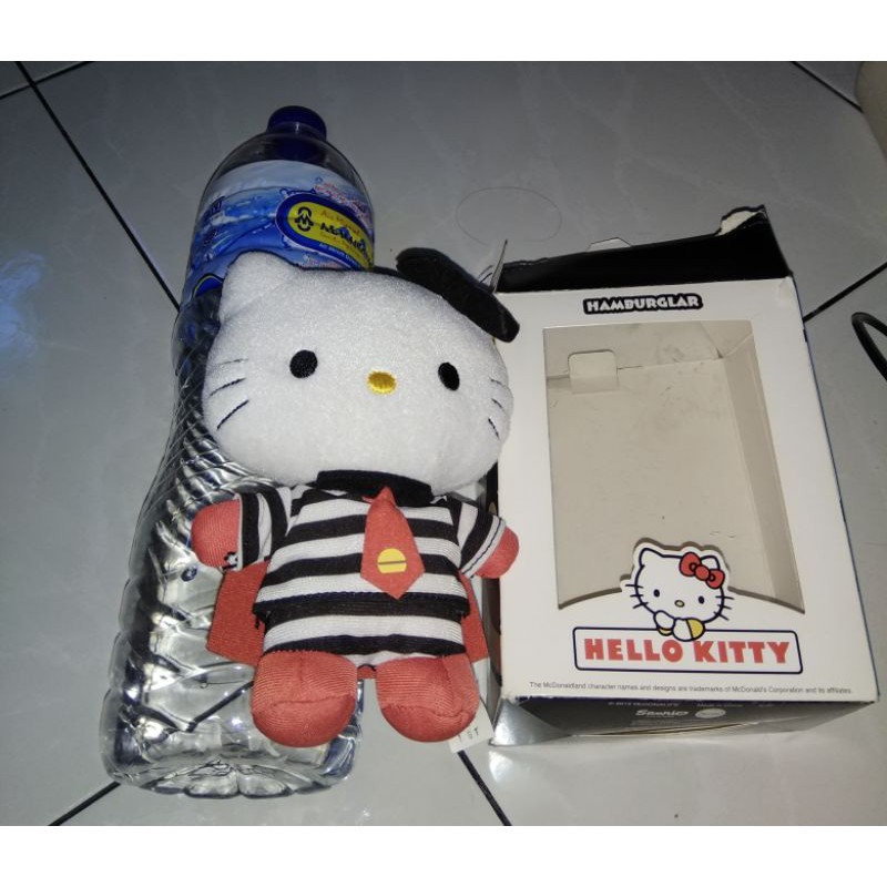 Boneka Hello Kitty Hamburglar Mcdonald Mcd Original