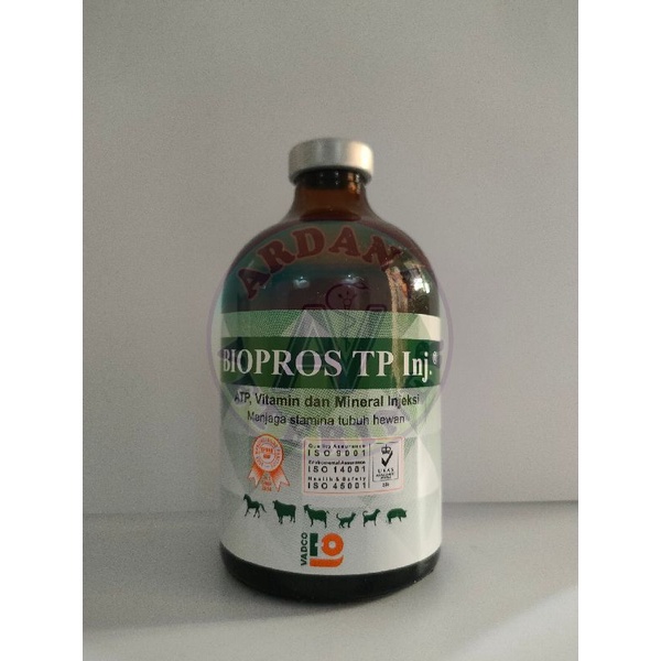 Obat Hewan BIOPROS TP Inj. 100 ml