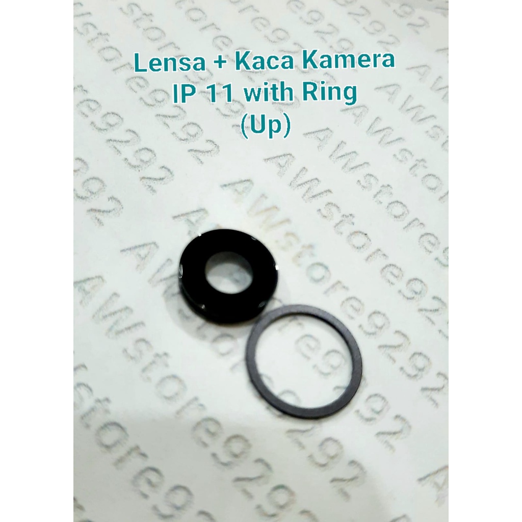 Camera Lens Lensa Kamera Kaca Kamera Belakang IPHONE 11 UP WITH RING IP11 / IP 11