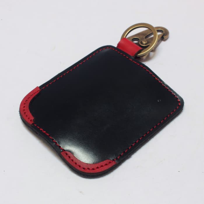 Gantungan Kunci Mobil Motor Carabiner Dompet STNK Kulit Slim Polet