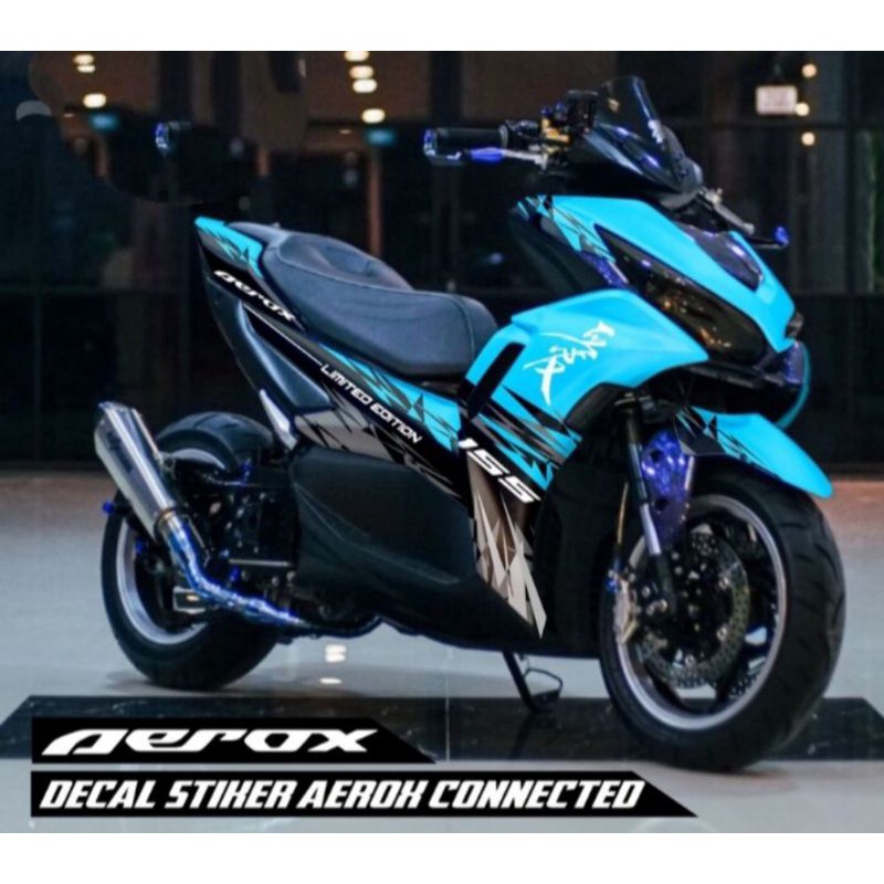 stiker decal full body yamaha aerox conected sticker variasi decal aerox