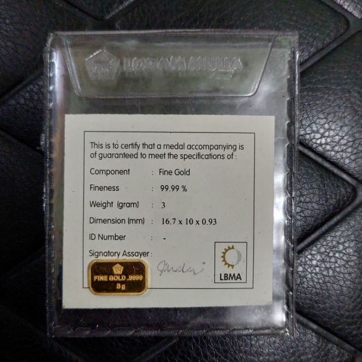 ANTAM 3 GR RETRO KLASIK LANSKAP LOGAM MULIA