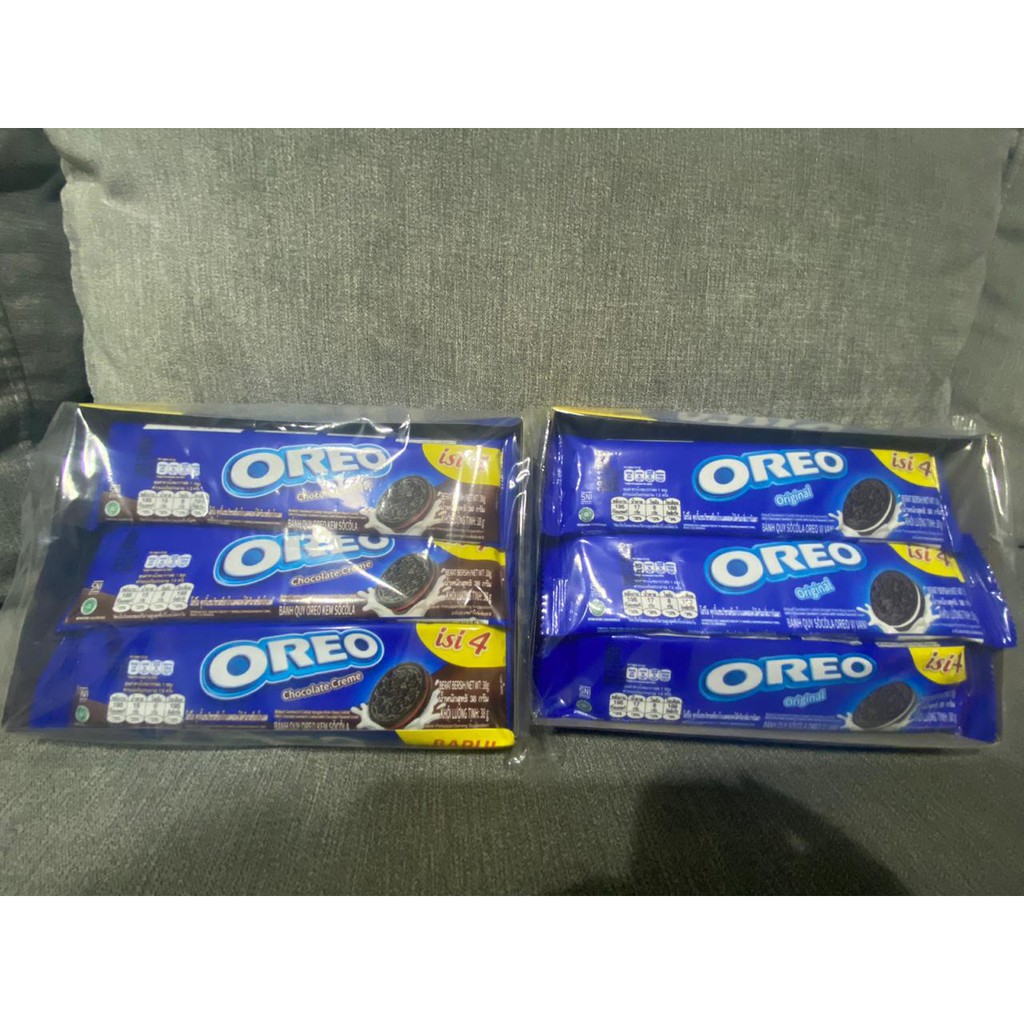 

Oreo 2000 Pak ( 12 sachet x 4 keping ) - Cokelat Strawberry Vanilla