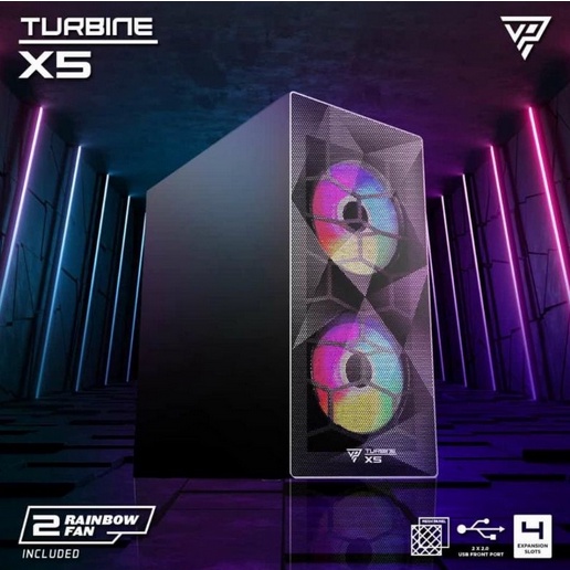 CASING KOMPUTER GAMING VARRO FREE 2 FAN