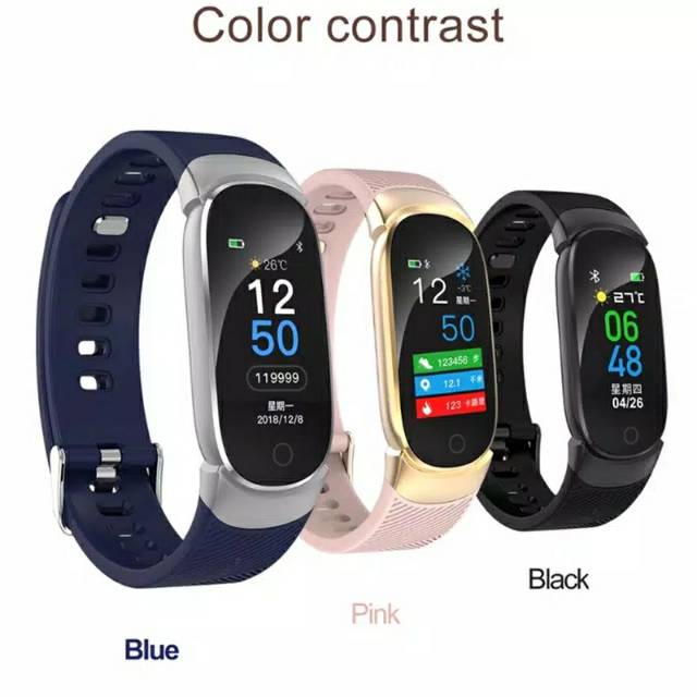 Fashion Smartwatch Fitness Tracker Jam Tangan Perhiasan Anti Air