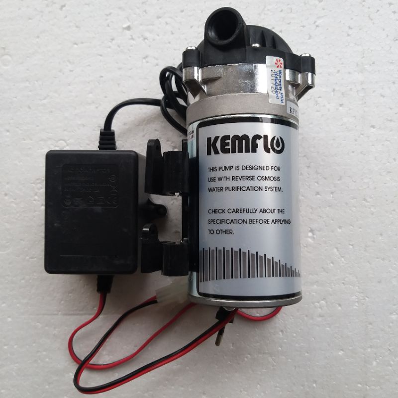 Pompa RO Booster Pump KEMFLO 24 Volt + Adaptor 1.2A