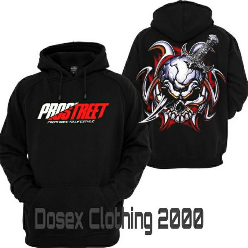 HOODIE PROSTREET SAMURAI SKULL