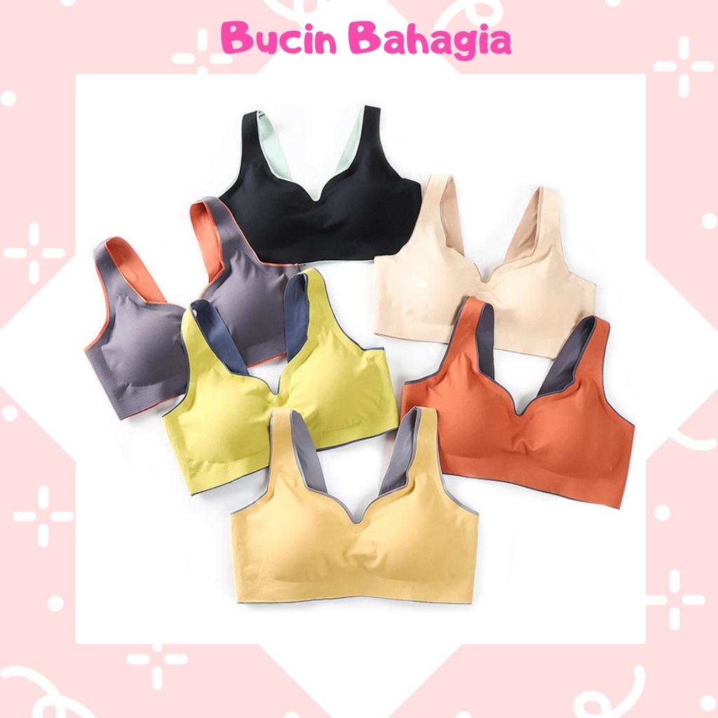 BH BRA Wanita Bralette Georgia sexy bra Tanpa Kawat Premium BH37