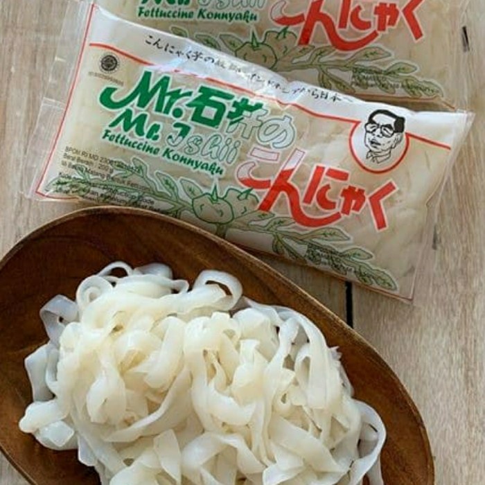 

soun-bihun- fettucine shirataki (fettucine mentah) -bihun-soun.