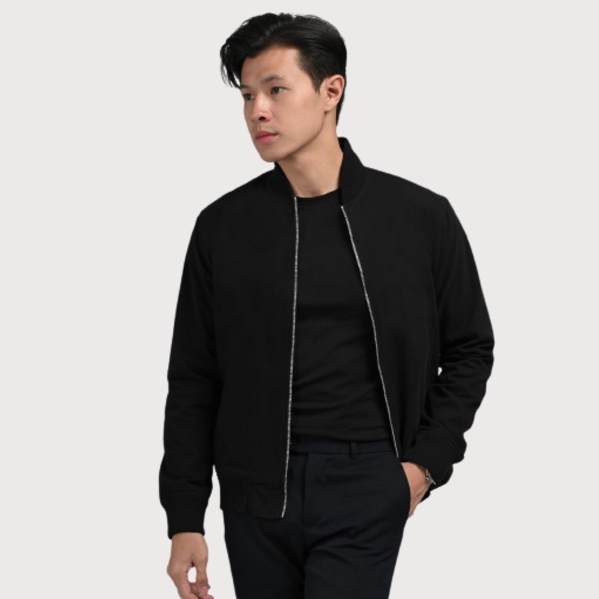 Jaket Pria Bomber Canvas / Jacket Canvas Bomber Deluxe Premium Edition