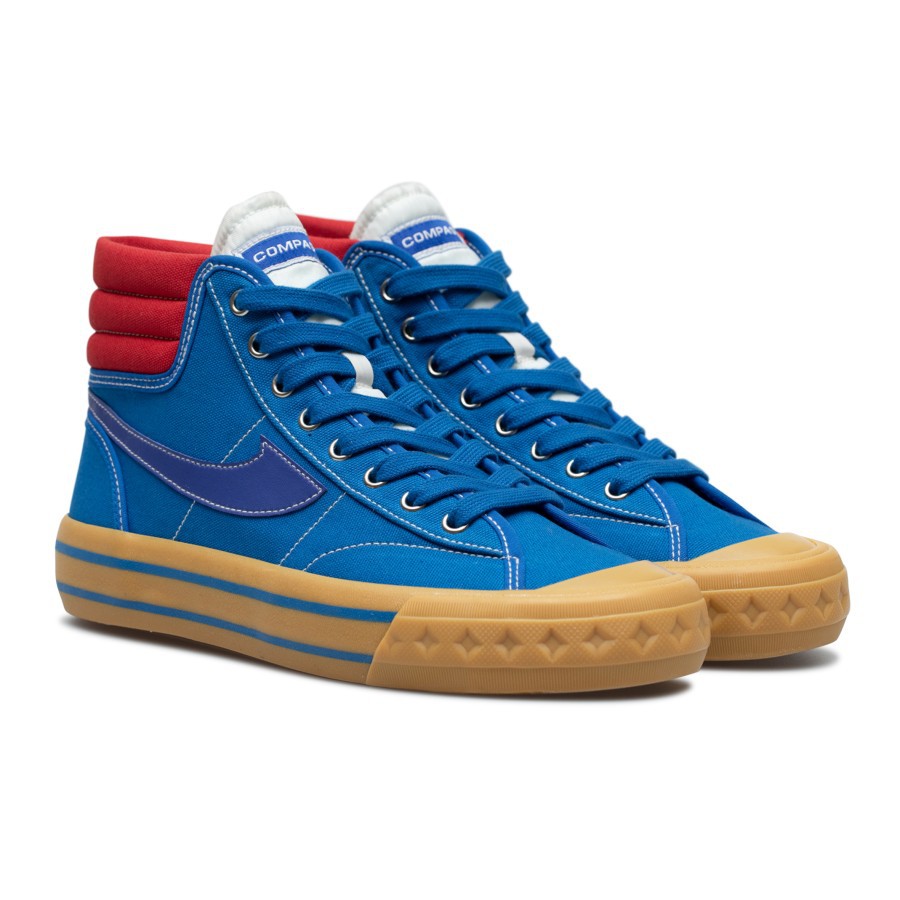 Sepatu Compass Retrograde Hi [White Red/Red White Blue/Black White/Blue Gum]-5
