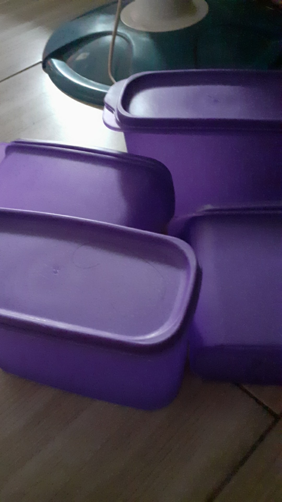 Tamika Jr Storage Purple Set Of 4 Pcs / Toples Kerupuk/ Toples Plastik/ Toples Makanan
