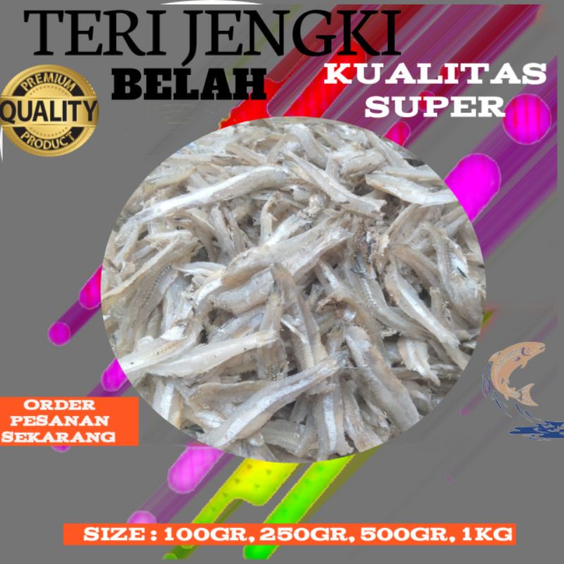 

Ikan Asin Teri Jengki Belah