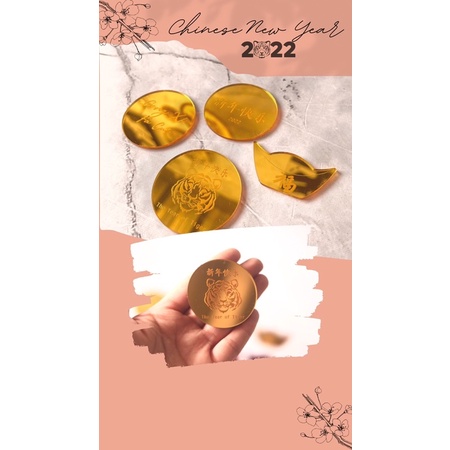 Tag hampers imlek| Chinese new year| CNY 2022| Gantungan CNY| Gantungan imlek 2022