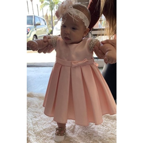 READY gaun amelia pearl Baju baptis aqiqah ulang tahun mewah by neychan