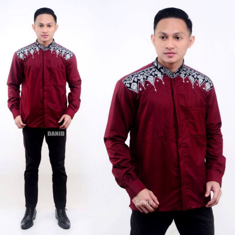 Baju koko pria lengan panjang