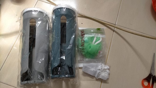 Dispenser Tempat Penyimpanan Kantong Plastik Sampah / Bekas Storage Box Organizer