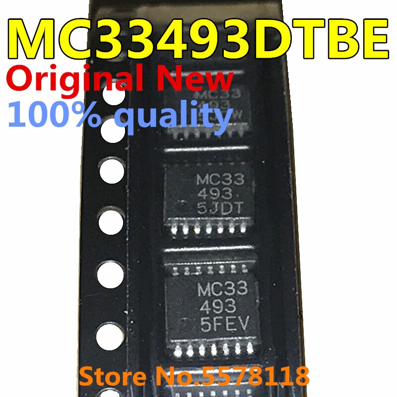 (Ready Stok) 2pcs-10pcs MC33493DTBE MC33493 TSSOP14 Chipset