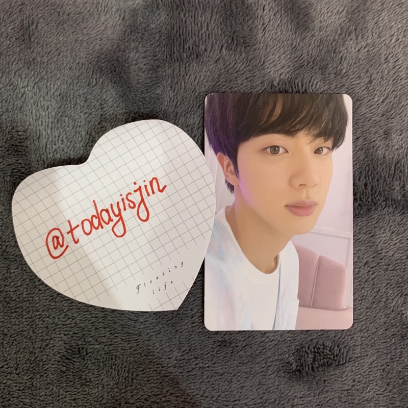 Photocard Jin BTS album BE Ess