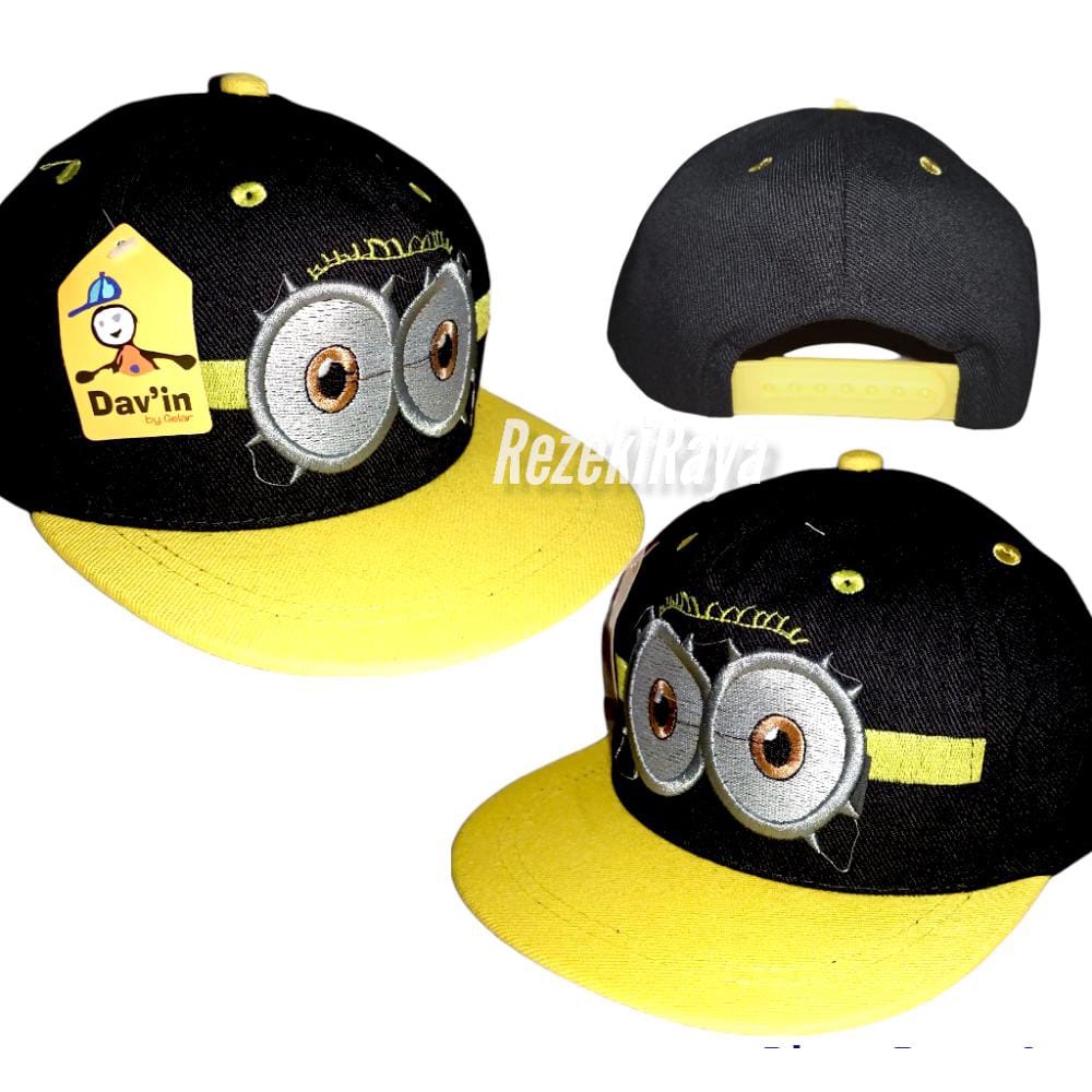 Topi Snapback Karakter Anak MINION