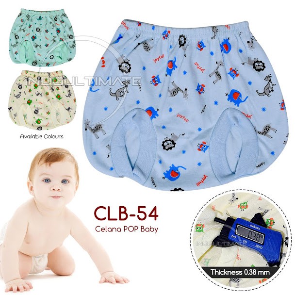 Celana Pop Kodok Pendek Bayi Katun Double Knit NEWBORN Bayi Anak Cowok Cewek Perlengkapan Bayi CLBS-39/CLB-54