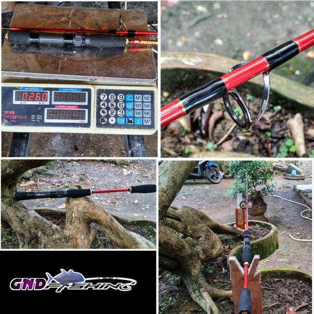 Joran custom karbon sutet model butjoint 210cm