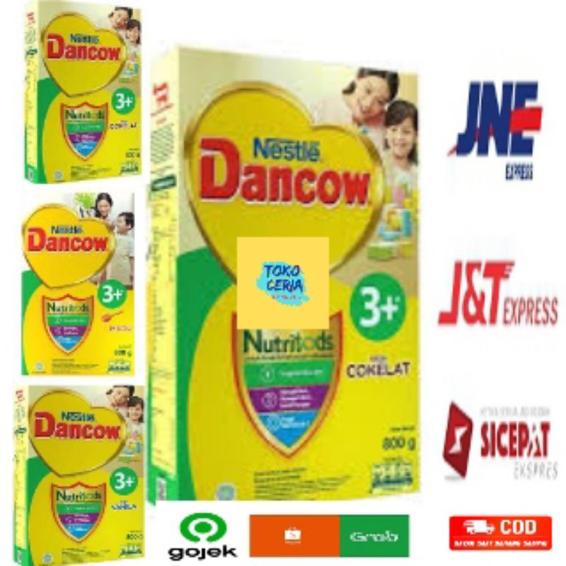 

Dancow 3+ Nestle | 750g | Vanila | Madu | Coklat