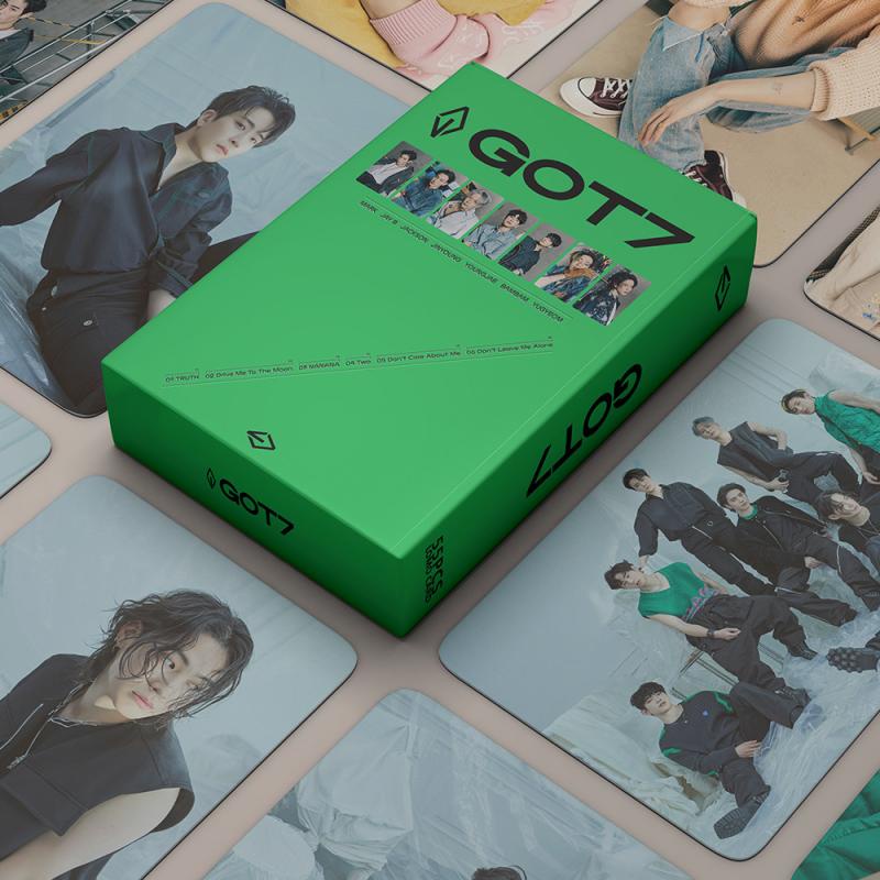 55pcs / set Kartu Foto LOMO GOT 7 2022 Album NANANA