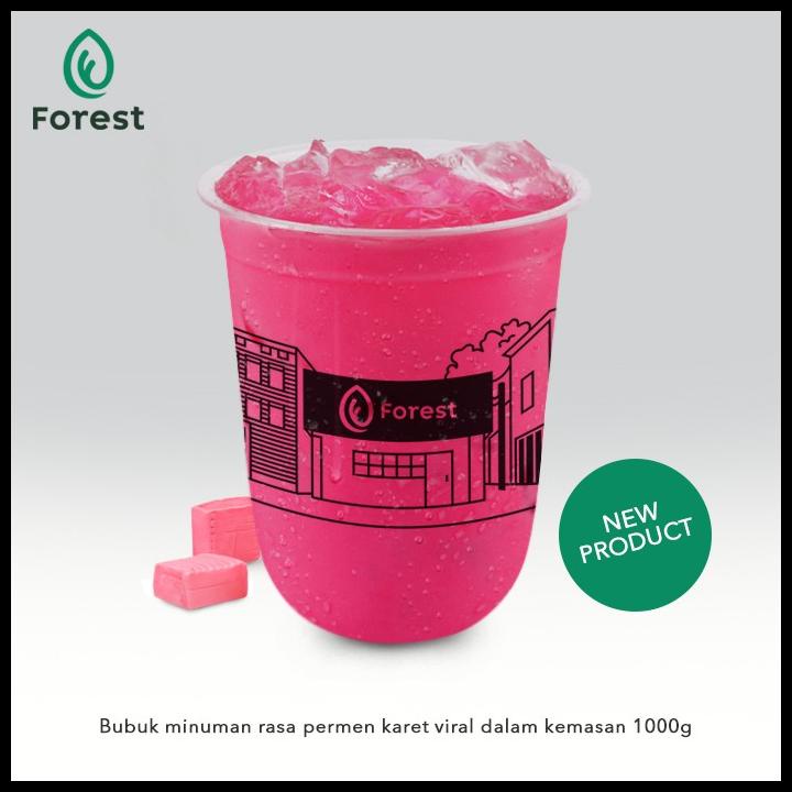 

Bubuk Minuman Es Permen Karet Viral 1000G - Forest Bubble Drink Tc