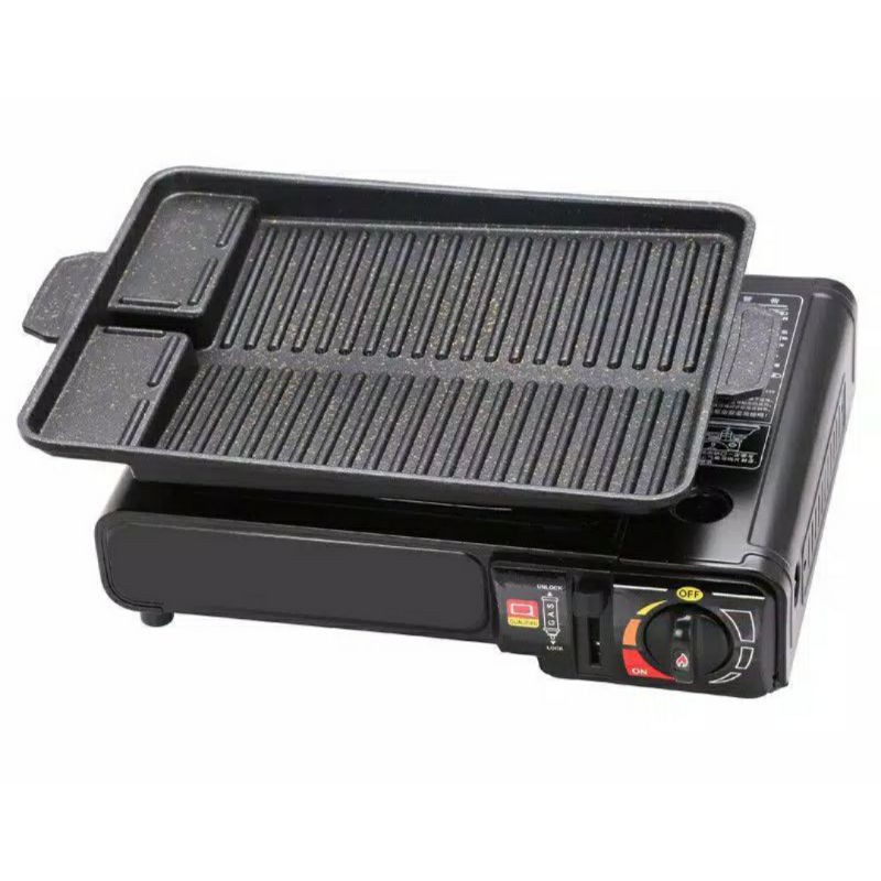 Aido Yakiniku Grill Pan Barberque Grill Pan Alat Pemanggang BBQ Non-stick