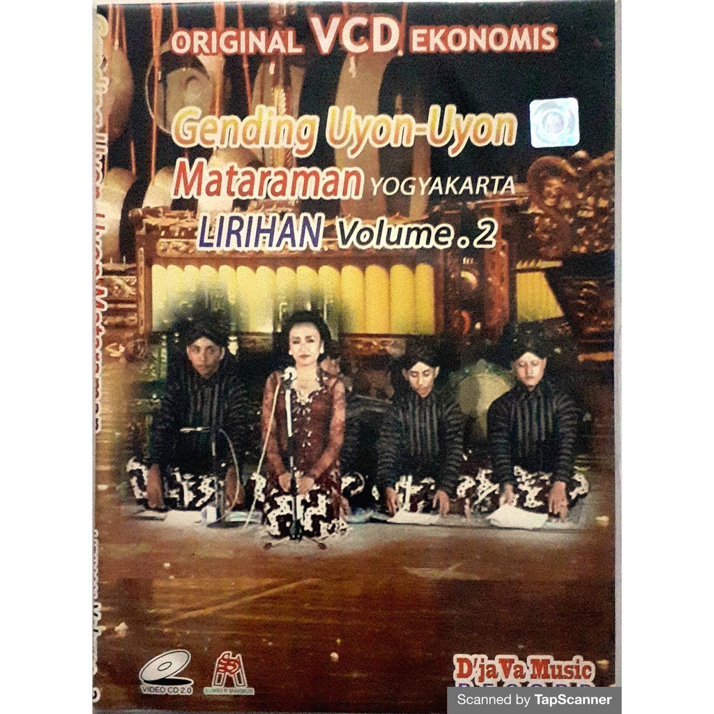 Gending Uyon Uyon Mataraman Yogyakarta Lirihan Vol.2 | VCD Original