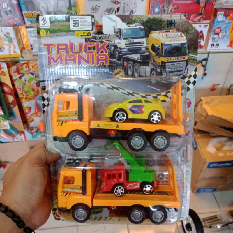 Truck Mania Truk Oleng Heavy Trailer Trucks