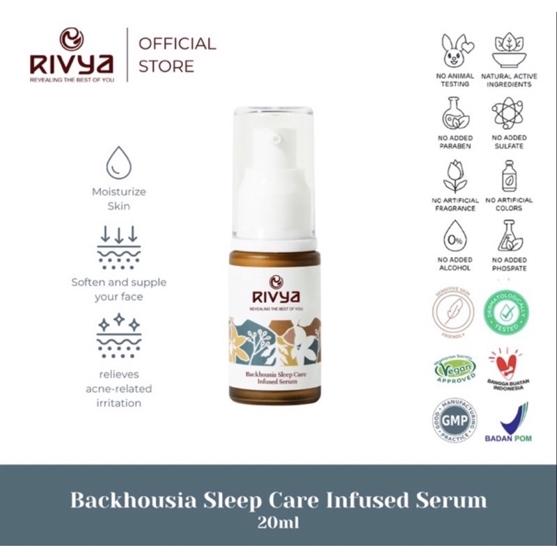 Rivya Backhousia Sleep Care Infused Serum