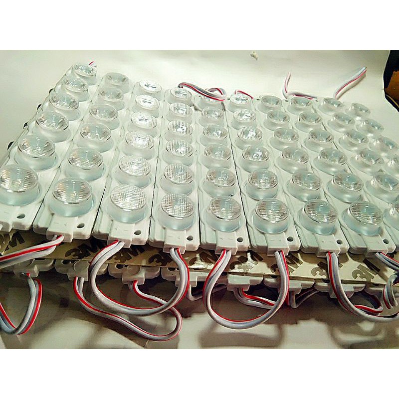 LAMPU LED 6 MATA TIMBUL JUMBO PUTIH 12 VOLT ecer/grosir