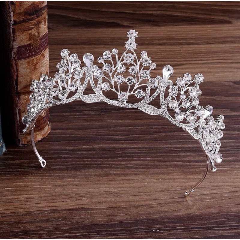 Wedding Mahkota【106】crown headpiece bridal aksesoris pengantin hijab wanita hiasan rambut