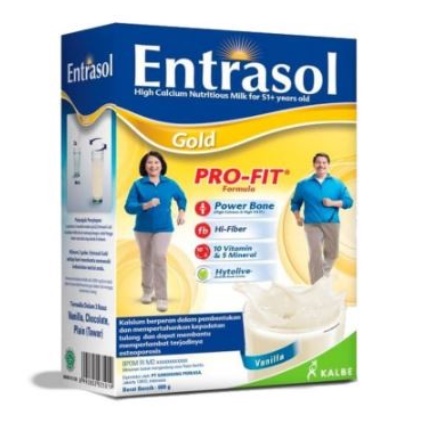 

ENTRASOL GOLD VANILA 600 GR