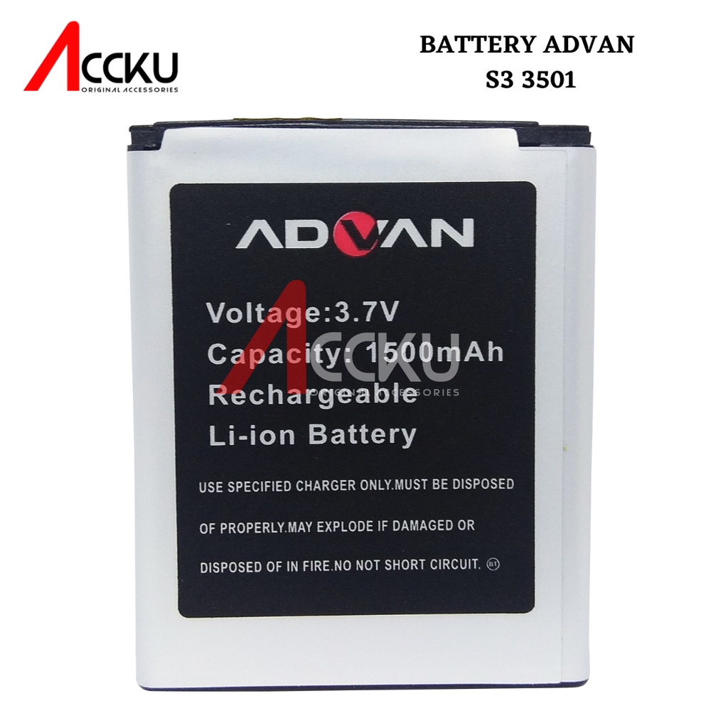 BATRE BATTERY ADVAN BL-S3 3501 BATERAI ADVAN S3 3501 HIGH QUALITY