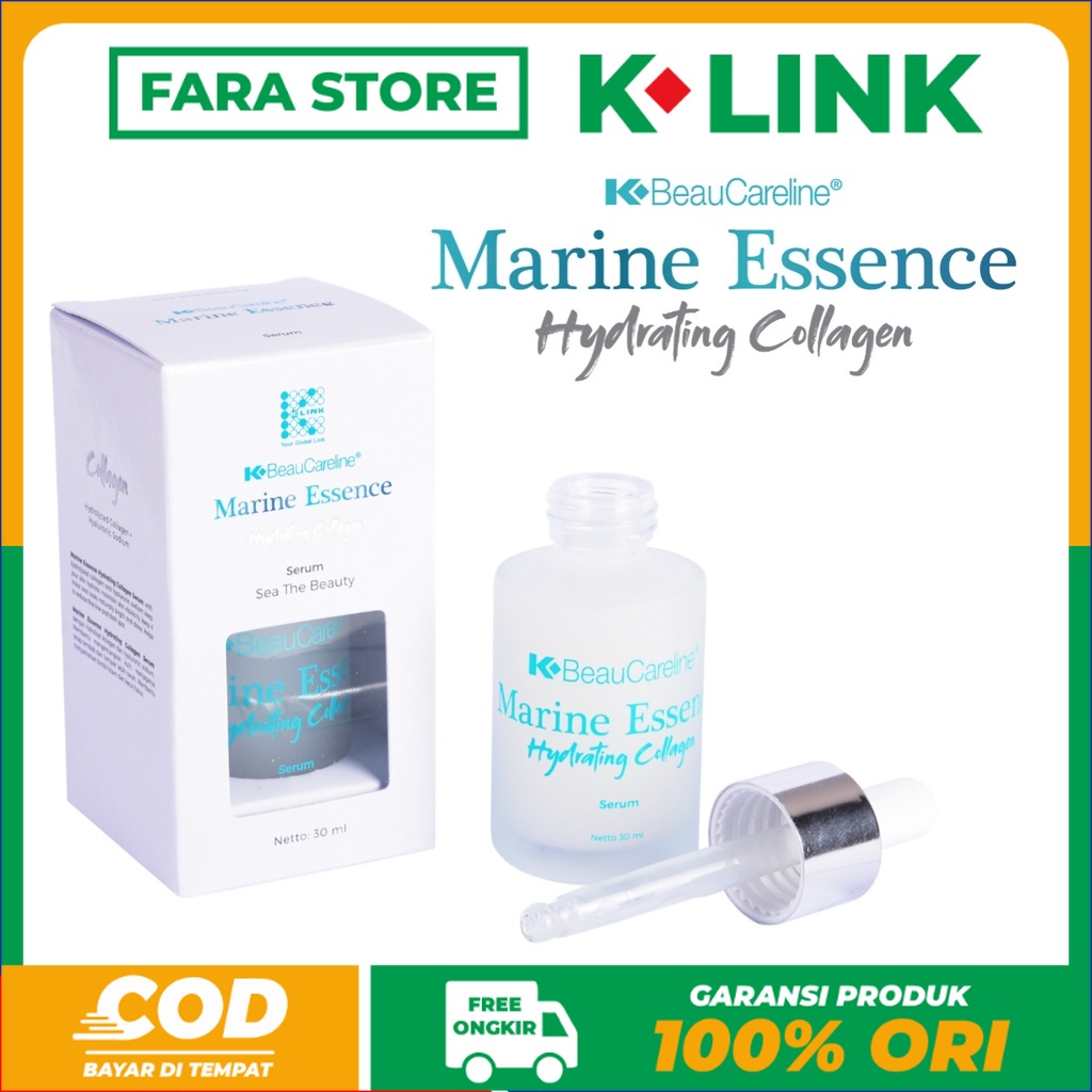 [COD] K-BEAUCARELINE MARINE ESSENCE SERUM WAJAH ORIGINAL K LINK SERUM
