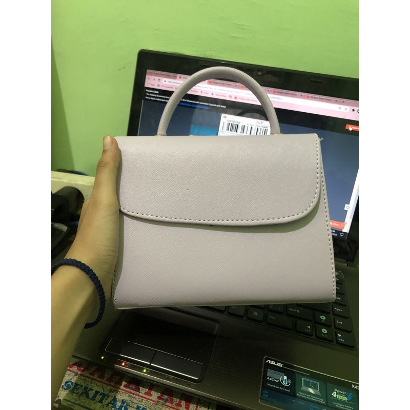 TASKU - Leticia sling bag tas tenteng square murah