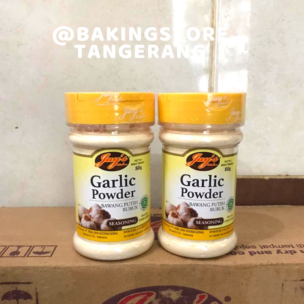

Jay's Garlic Powder | Bubuk Bawang Putih Jays 80 Gr