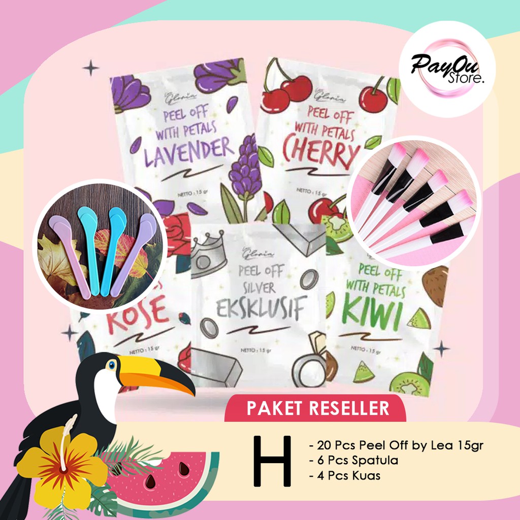 [RAMADHAN SALE] Pay0u - Paket Usaha Reseller Masker Peel Off (PAKET H) - BPOM ✅