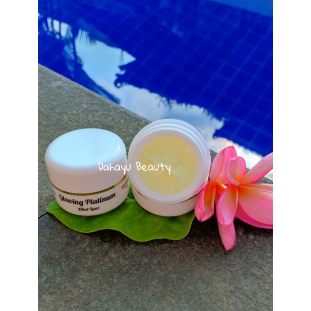 GLOWING PLATINUM NIGHT CREAM (POT PUTIH LABEL PANJANG)