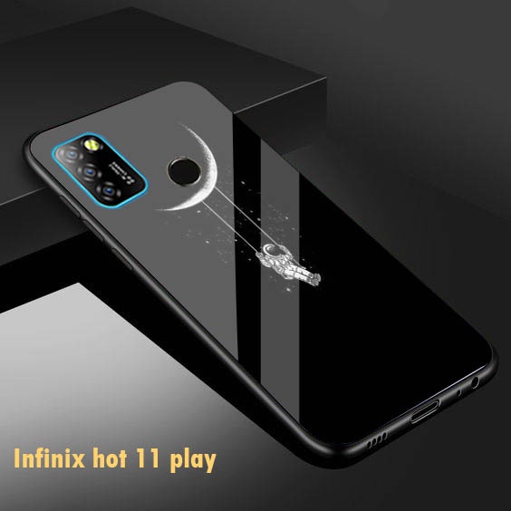 (S56) Softcase Kaca INFINIX HOT 11 PLAY - casing handphone - INFINIX HOT 11 PLAY - pelindung handphone - INFINIX HOT 11 PLAY