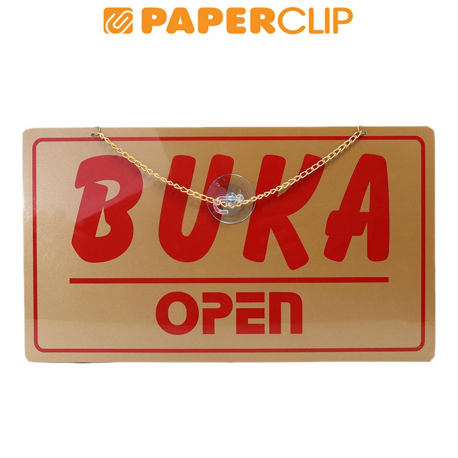 

SIGN BOARD MG GOLD E1-GD BUKA-TUTUP INGGRIS-INDONESIA