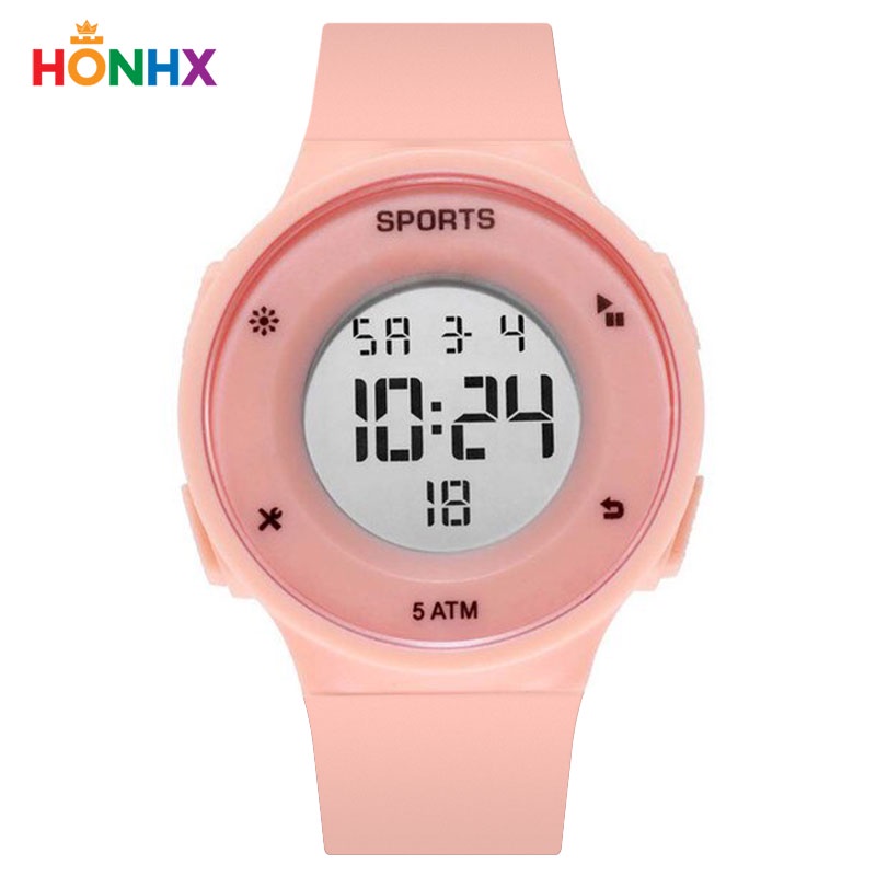 HONHX 1820 Jam Tangan Pria Digital Rubber WK-SBY